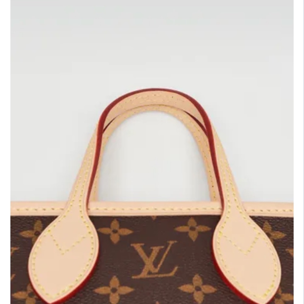 Louis Vuitton Monogram Canvas Neverfull BB Bag w/guitar strap - Picture 4 of 7